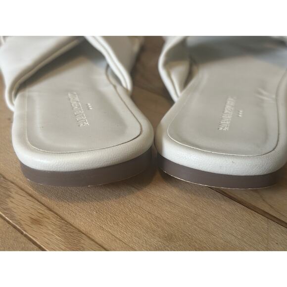 Banana Republic Twisted Knot (BONE) Flat Women's Sandals Size 8.5 - Picture 6 of 7